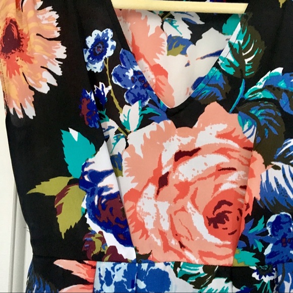 Floral fit and flare dress - Picture 3 of 5